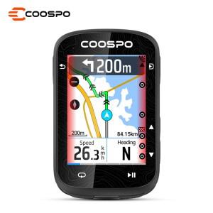쿠스포 CS600 터치스크린 자전거 컴퓨터 GPS  지도 내비게이션 무선 사이클링 실내 훈련 주행 거리계