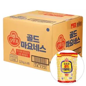 마요네스(스파우트팩) 3.2KG/오뚜기 BOX(4)