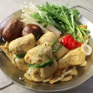 부산맛집 부산깡통시장의 유부전골  유부주머니