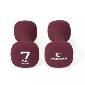 IW 네오프렌 사각아령 7kg (2개입 1세트)