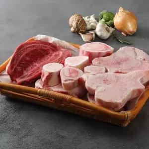 [작심밀도][바로배송][냉동.냉장][농협횡성한우] 사골+우족+사태 혼합 보신세트 / 4.5kg