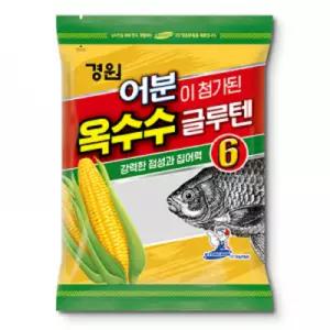 경원떡밥 어분옥수수글루텐 6개입 민물낚시 집어제 어분