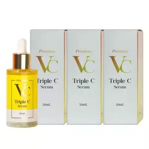 닥터메디엠 비타민C 세럼50mlX3개 + 비타민세럼20ml+물티슈/잡티 기미 지우개/미백 주름/에센스/앰플/28년05월까지