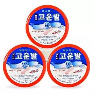 WHB 고운발 100g 3개 에뮤오일 약국판매제품 발크림