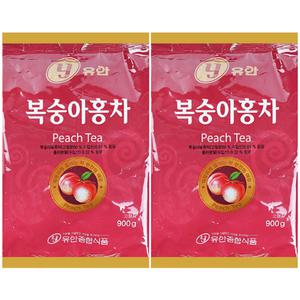 유안 복숭아홍차 자판기용 900g x12개