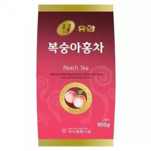 유안 복숭아홍차 베이스 자판기용 900g x 12봉