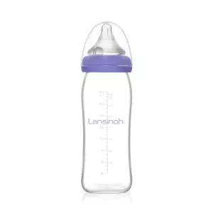 란시노 유리젖병 240ml 신생아 아기(젖꼭지 M포함)