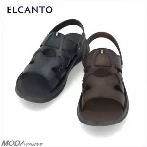 [모다아울렛][엘칸토]경량 쿠션 투웨이 남성 샌들 슬리퍼 LCMW22U526_GN