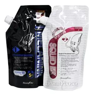 뷰티원 뉴 프리미엄 오징어먹물크림 새치염색약 500ml - 7GB골드브라운