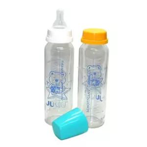 독일 내열 강화 유리 젖병 세트 수유 젖병 물병 245ml 2인조