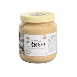 국산 대한민국식품 명인 권기옥 황토방 청국장 가루 700g 분말 아침식사 요거트 우유
