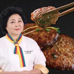 이순실 고기떡갈비 스테이크 55g-16개 한우 한돈 홈쇼핑히트