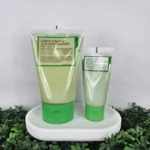 풀리 비건 그린 토마토 클레이 팩 클렌저 120ml+30ml
