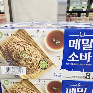 이가자연면 메밀 소바 136.5g x 8개