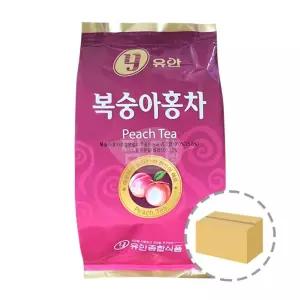 유안 자판기용 복숭아홍차 900g 1BOX (12개입)