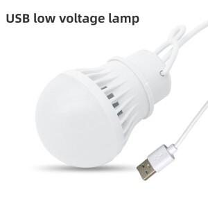 3/5/7W USB 램프 전구 5V 휴대용 캠핑 랜턴 야외 텐트 조명 LED 전원 독서 책 빛