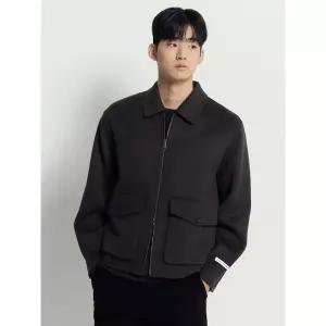 매장정품 빈폴 BEANPOLE MEN 핸드메이드 울 블루종 - 애쉬 202410