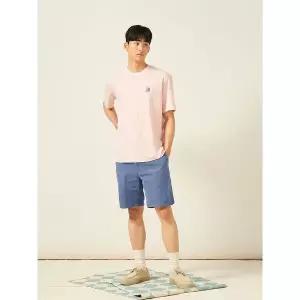[빈폴]코듀로이 밴딩 하프 팬츠 - 블루 (BC5425C03P)