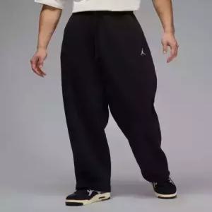나이키 nike 조던 브루클린 플리스 오버사이즈 오픈 헴 팬츠 M - 블랙세일 IB7238-010