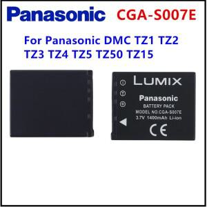 파나소닉 DMC TZ1 TZ2 TZ3 TZ4 TZ5 카메라용 정품 배터리 CGA-S007E CGA BCD10