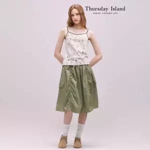 [Thursday Island] 파카링 미니 스커트(T244MSK236W)