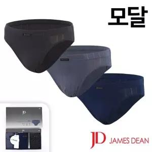 [제임스딘]부드러운 모달 스트라이프 인밴드 브리프팬티 3매입(JHMPBZ03)95-110