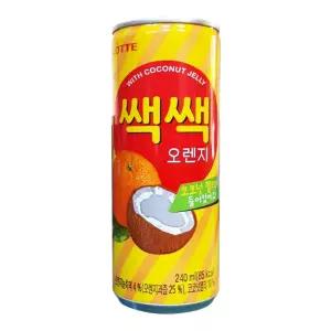 쌕쌕 오렌지 240mlx30캔 과즙음료 쥬스 오렌지주스 캔음료