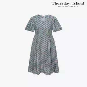 [써스데이아일랜드][Thursday Island] 기하학 패턴 슬림원피스(T244MOP256W)