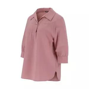 [PAT]오픈 카라 서커 블라우스 1L4251502_DG