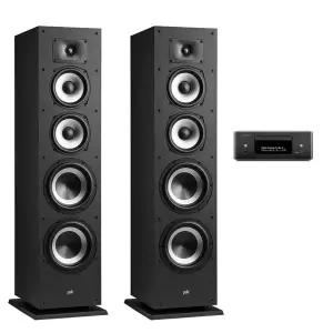데논 RCD-N12 + 폴크오디오 XT70 올인원 네트워크 하이파이 오디오