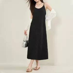 [블로썸스틸][블로썸스틸] LM-0664 플리츠 끈나시 원피스 2color (36155935A)