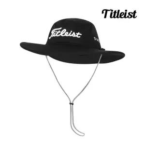 타이틀리스트 모자 투어 오지 버킷햇 골프모자 남성 블랙 TH24TAUS-01