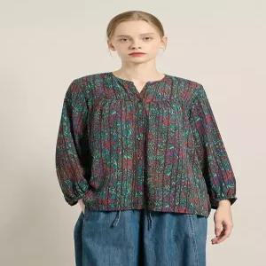[BCBG][올앤선드리] 드네 블라우스 A5F7B416_DG