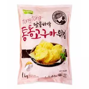 비제이마켓 간식 세진에프앤에스 통통고구마튀김 1KG 식재료 간단요리 튀김요리