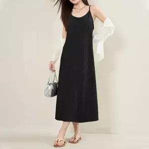 [브이와이][VCMQBL6L]끈나시 원피스 여름원피스 2color LM-0664