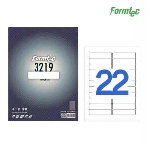 폼텍 주소용 라벨지 LS-3219 22칸 100매 A4