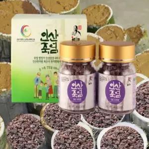 인산죽염 9회 자죽염 고체 60g 2개 세트