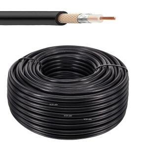 SMA BNC N UHF TNC용 RF 동축 케이블 점퍼케이블 전선 커넥터 베어 구리 저손실 RG58 50-3 10M 50M