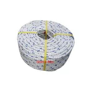 PP 안전로프 빨래줄 밧줄 등산 5mm x 80m 0.9kg 캠핑 텐트 설치 타프 타프용 캠핑용 튼튼한 레져 다용도