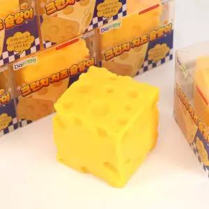 치즈 크런치 슬랑이 스트레스볼 말랑이 스퀴시볼 촉감놀이-1p