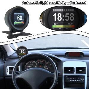 Autool X60 온보드 컴퓨터 자동차 Obd2 -up 디스플레이, 연료 소비 속도 디지털 트립 허드 E3y3