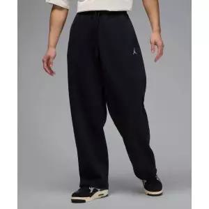 나이키 NIKE 조던 브루클린 플리스 오버사이즈 오픈 헴 팬츠 M - 블랙: / IB7238-010 358262