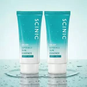 싸이닉 엔조이 슈퍼 마일드 수분 선에센스 50ml / 저자극 선크림 차단제 2개
