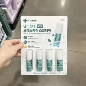 덴티스테 브레스케어 스프레이 15ml x 4개
