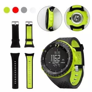 2in1 TPU 케이스 커버 Sunto Core 용 Suunto 스트랩 코어 팔찌 밴드 스마트 시계 실리콘