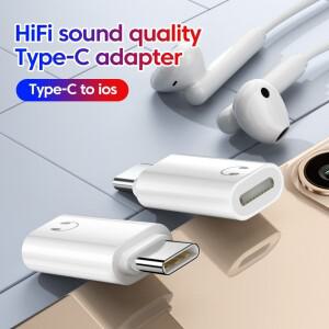 아이패드 호환 유선 헤드셋용 IOS to Type C 어댑터 암-USB 수 헤드폰 오디오 AUX