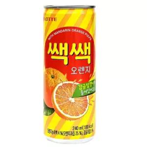 쌕쌕 오렌지 240mlx30캔 과즙음료 쥬스 오렌지주스 캔음료
