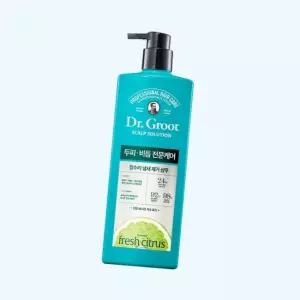 닥터그루트 대용량 정수리냄새제거 스칼프솔루션 정수리 샴푸 700ml 비듬각질 탈모증상완화 약산성 두피비