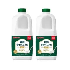 사무실음료 서울우유 플레인 요거트 순수 x 4입 1.8L