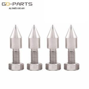 SUS-316 스테인레스 스피커 스파이크 콘 Hifi 오디오 서브우퍼 섀시 절연 스탠드 풋 레그 댐퍼 M6 M8 M10